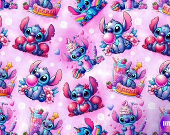 Digital stitch seamless pattern, Digital stitch pattern paper, sublimation fabric file, instant Download