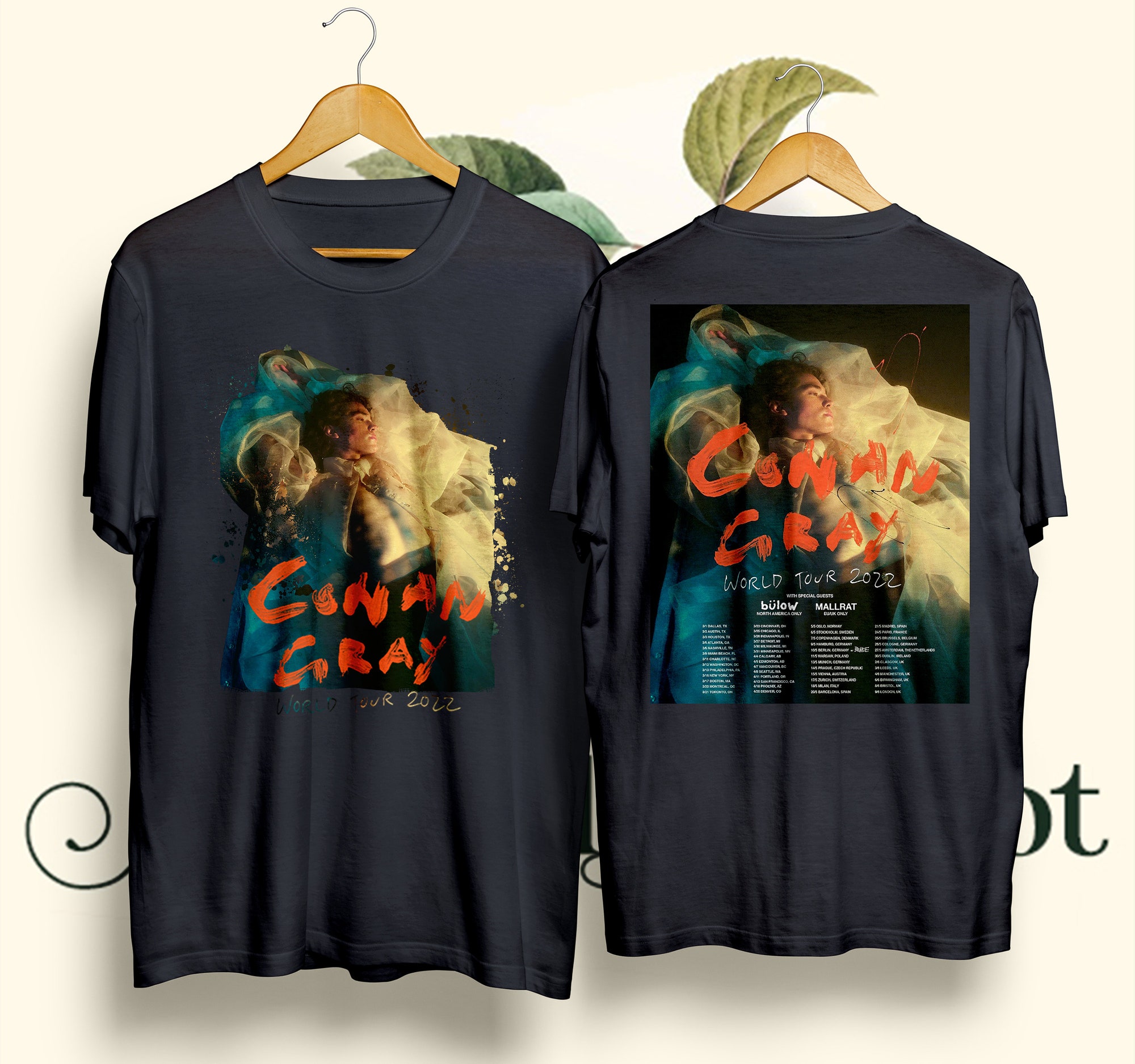 Discover Conan Gray World Tour 2022 T-Shirt, Conan Gray Shirt