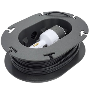 Starlink Mini Cable Spool Holder – RV Travel Organizer, 12V Adapter Mount - Made in USA