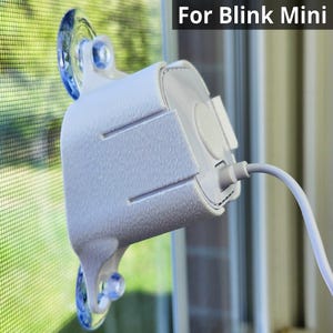 20 Degree Angle Window Mount for Blink Mini - Smart Home Security Accessory - Made in U.S.A.