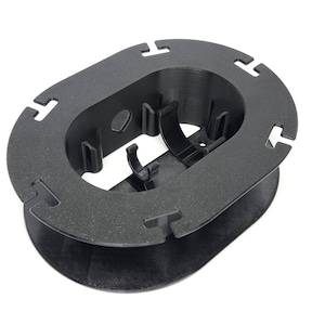 Black cable management spool holder for Starlink Mini