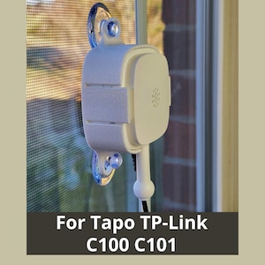 Window Mount for TP-Link Tapo C100 C101  - Smart Home Security Accessory - Made in U.S.A.