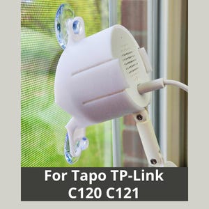 20 Degree Window Mount for Tapo C120 C121 Camera - Smart Home Accessory