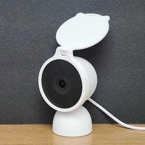 Google Nest Cam Indoor（有線、第 3 世代）プライバシー レンズ カバー - 簡単取り付け