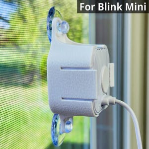 Window Flat Mount for Blink Mini Smart Home Security Accessory - Made in U.S.A.