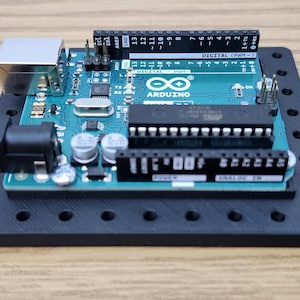 Arduino UNO R3 R4 Mount Bracket - DIY Electronics Holder - Made in U.S.A.