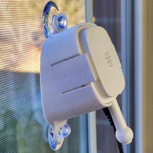 Uchwyt okienny Tapo C100 C101 — widok 20 stopni — bez wiertarki — wyprodukowano w USA.