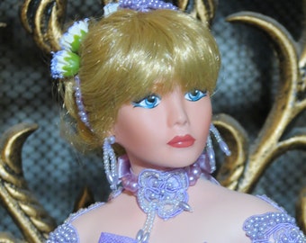 Rustie Doll "Lady Amethyst" Limited Edition 48/2000 in box W/COA Doll  Measures 20 inches