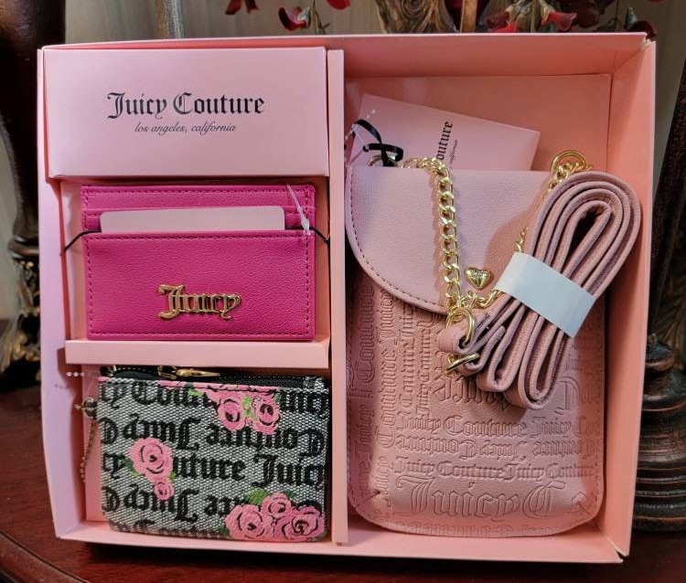 JUICY COUTURE HOT Pink Free Love Heritage Bowler Crossbody Bag Brand New  $113.34 - PicClick AU