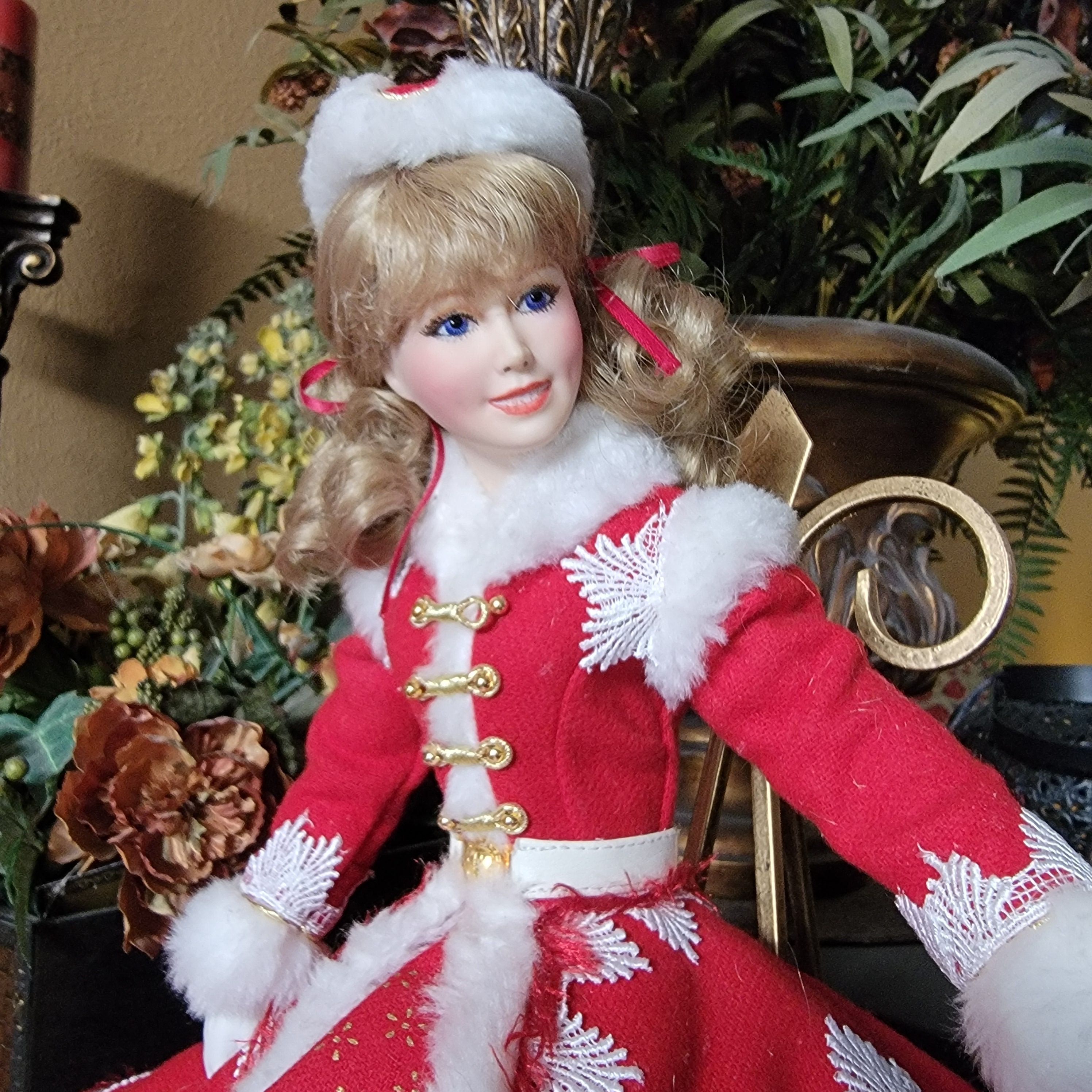 Franklin Mint Heirloom Collection 1998 - Holly the Christmas Seal