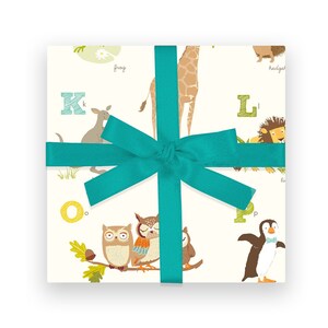 GIFT WRAP ABC Animals image 1