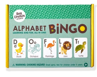 Alphabet ABC Bingo Game for Kids