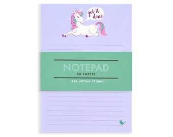 Unicorn "Get It Done" To Do Notepad