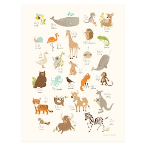 French ABC Poster - DIGITAL DOWNLOAD