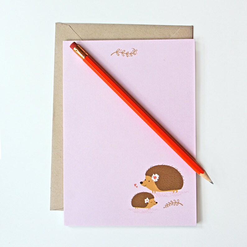 Kids stationery stationery for girls kids writing notepad Etsy