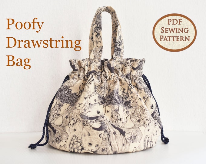 Easy Beginner Treasure Pouch PDF Bag Sewing Pattern - Etsy Singapore