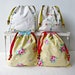 Easy Beginner Treasure Pouch PDF Bag Sewing Pattern Drawstring Pouch ...