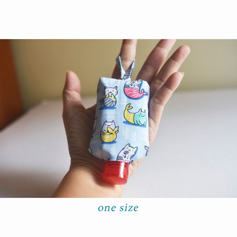 Easy Hand Sanitizer Holder Sewing Pattern INSTANT DOWNLOAD PDF Bag Sewing Pattern And Tutorial image 2