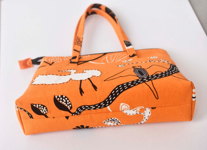 Easy Zipper Handbag Pattern PDF Sewing Pattern Bag Sewing Pattern Great for beginners image 8