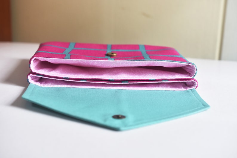 Twin Clutch Pattern PDF Sewing Pattern Bag Sewing Pattern image 8