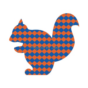 Squirrel applique template PDF applique pattern applique template image 4