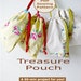 Easy Beginner Treasure Pouch PDF Bag Sewing Pattern Drawstring Pouch ...