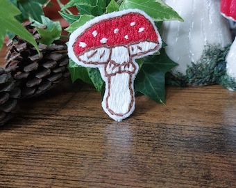 Mushroom Patch red