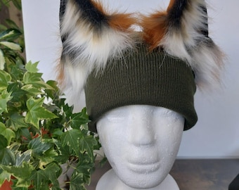 Czapka z uszami lisa