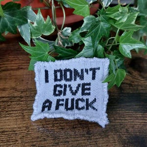 Patch "Eu não dou a mínima"