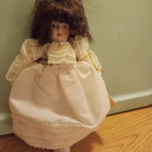 Vintage Gorham Doll from 1985, Bisque, With Lable and Marking on back.