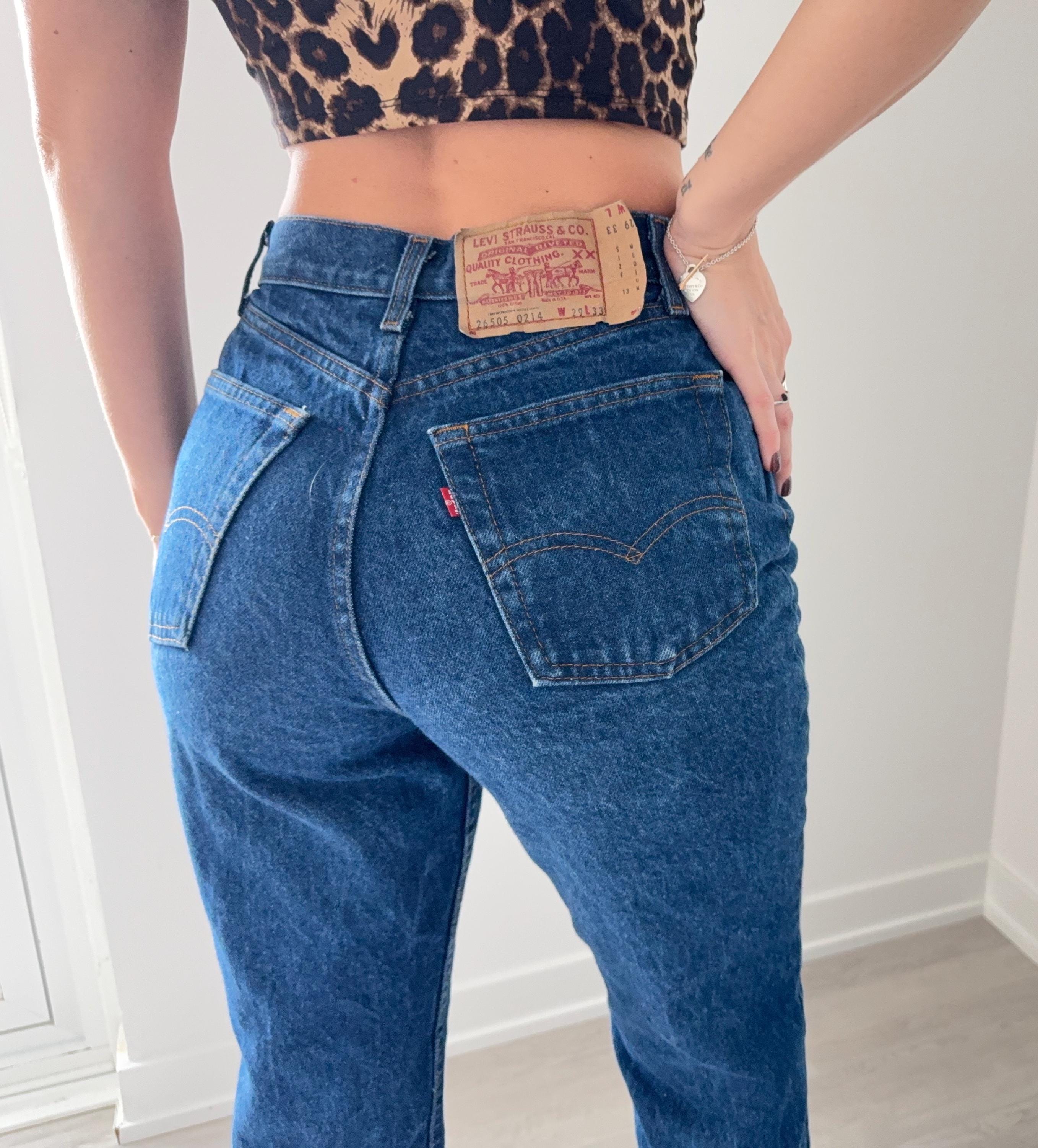 Vintage 80s Levi's 501 Jeans – Made in USA – 1985 Denim High