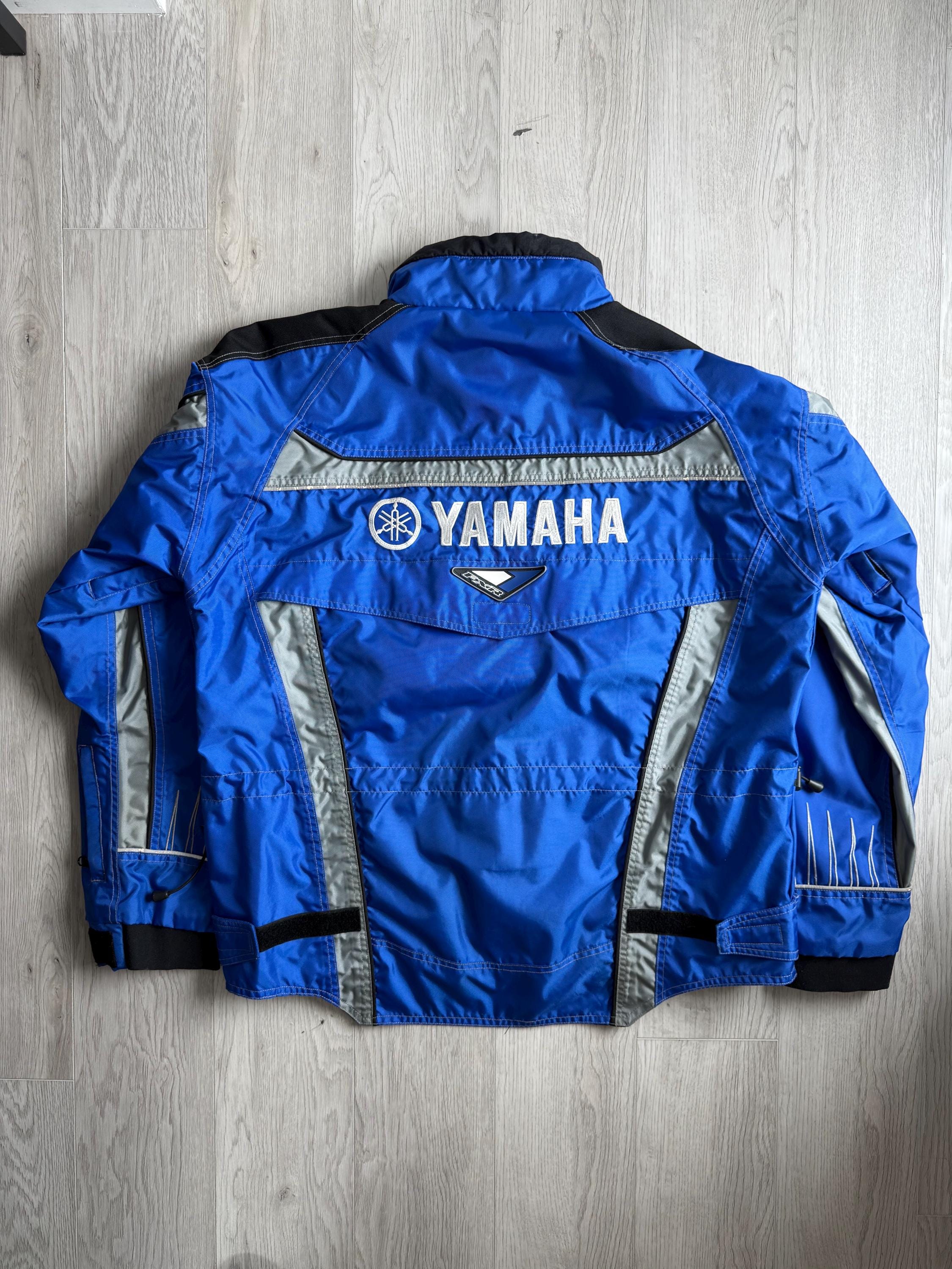 Vintage Yamaha Racing Team FXR Jacket / Blue Silver Black