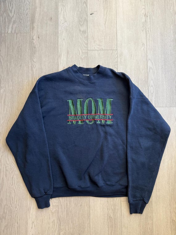 ヴィンテージ チャンピオン ブラッドリー大学 MOM スウェットシャツ XL 