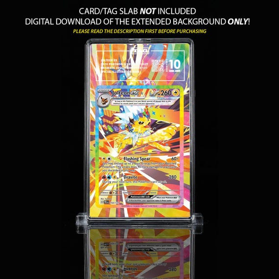 jolteon ex pokemon card Common Number Jolteon Pokemon Card Extended Art,