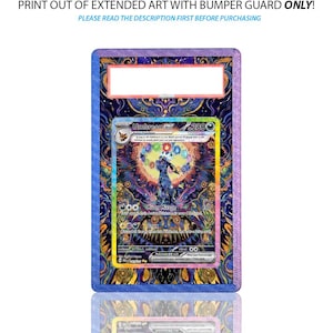 Umbreon Pokemon Card Extended Art, Prismatic Evolutions, PSA Bumper Guard