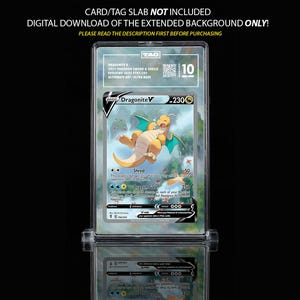 Dragonite Pokemon Card Extended Art, Evolving Skies