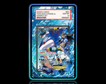 Team Aqua's Kyogre Pokemon Card Extended Art (Digital Download)