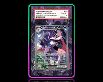 Marnie's Grimmsnarl Pokemon Card Extended Art, Ascended Heroes