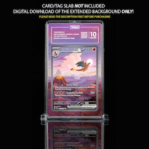 Carte Pokémon Dracaufeu étendue, écarlate et violet 151