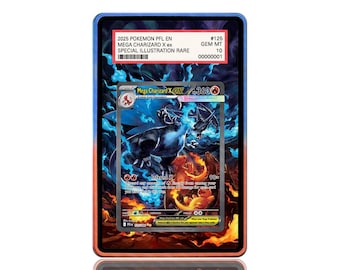 Charizard Pokemon Card Extended Art, Mega evolution, Phantasmal Flames