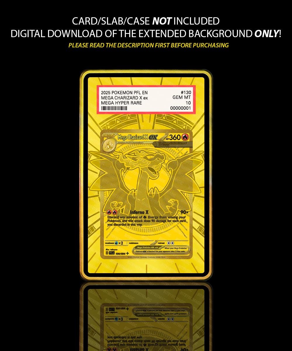 Gold mega charizard - Etsy 日本