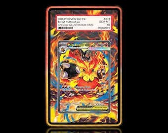 Mega Emboar Pokemon Card Extended Art, Ascended Heroes