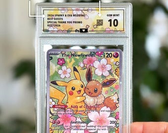 wedding favors pokemon tcg booster packs Wedding Card main image 0
