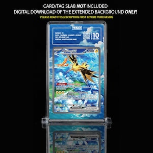Zapdos Pokemon Card Extended Art, Scarlet & Violet 151
