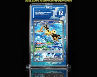 Zapdos Pokemon Card Extended Art, Scarlet & Violet 151