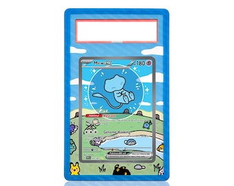 Bubble Mew Pokemon Card Extended Art, Paldean Fates, PSA Bumper Guard