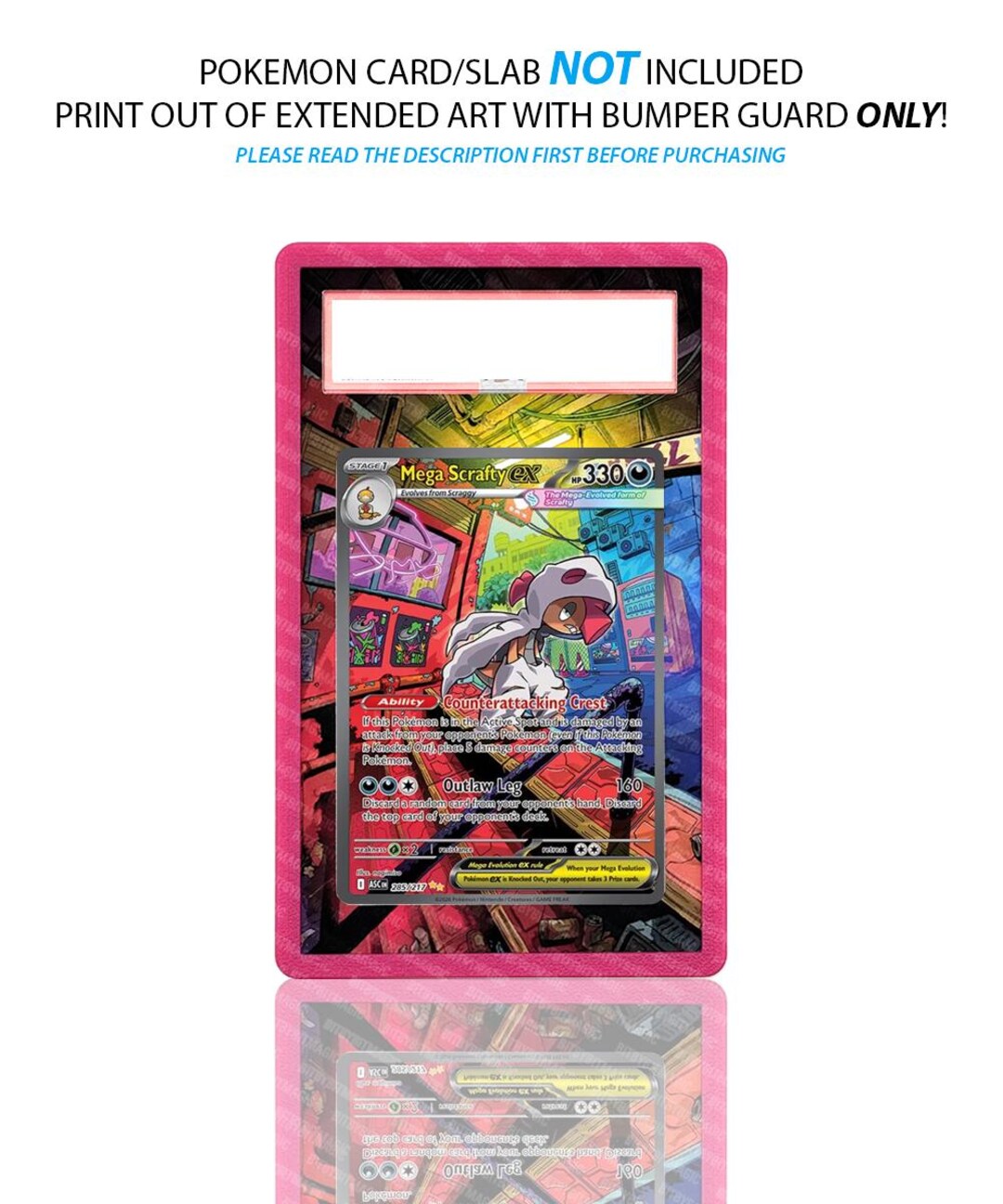 scrafty pokemon card M2a] Mega ex 231/193MA Pokmon Hit Points120 HP Form Scrafty Pokemon Card for sale