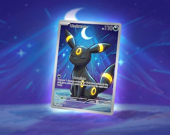 Umbreon Calming Moonlight Custom Made Card