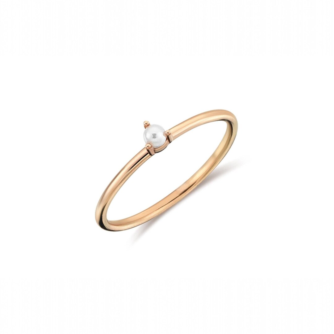 Pearl Stacking Band - Gold main image 1