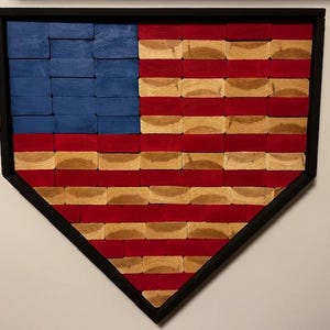 Baseball Home Plate Decor